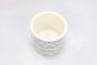 Khurja Pottery Indoor Pot Pipe Shape Yellow Colour Small Size 4 Inches