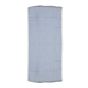 Bath Towel Cotton Blue With Multicolor