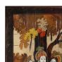 Wooden Handicraft Wall Hanging Mysore Inlay Radha Krishna 2*4" 3D 2