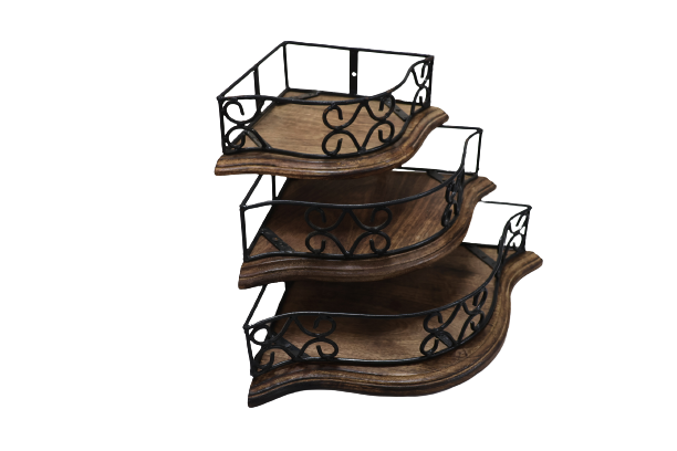 Wooden Corner Set Of 3 